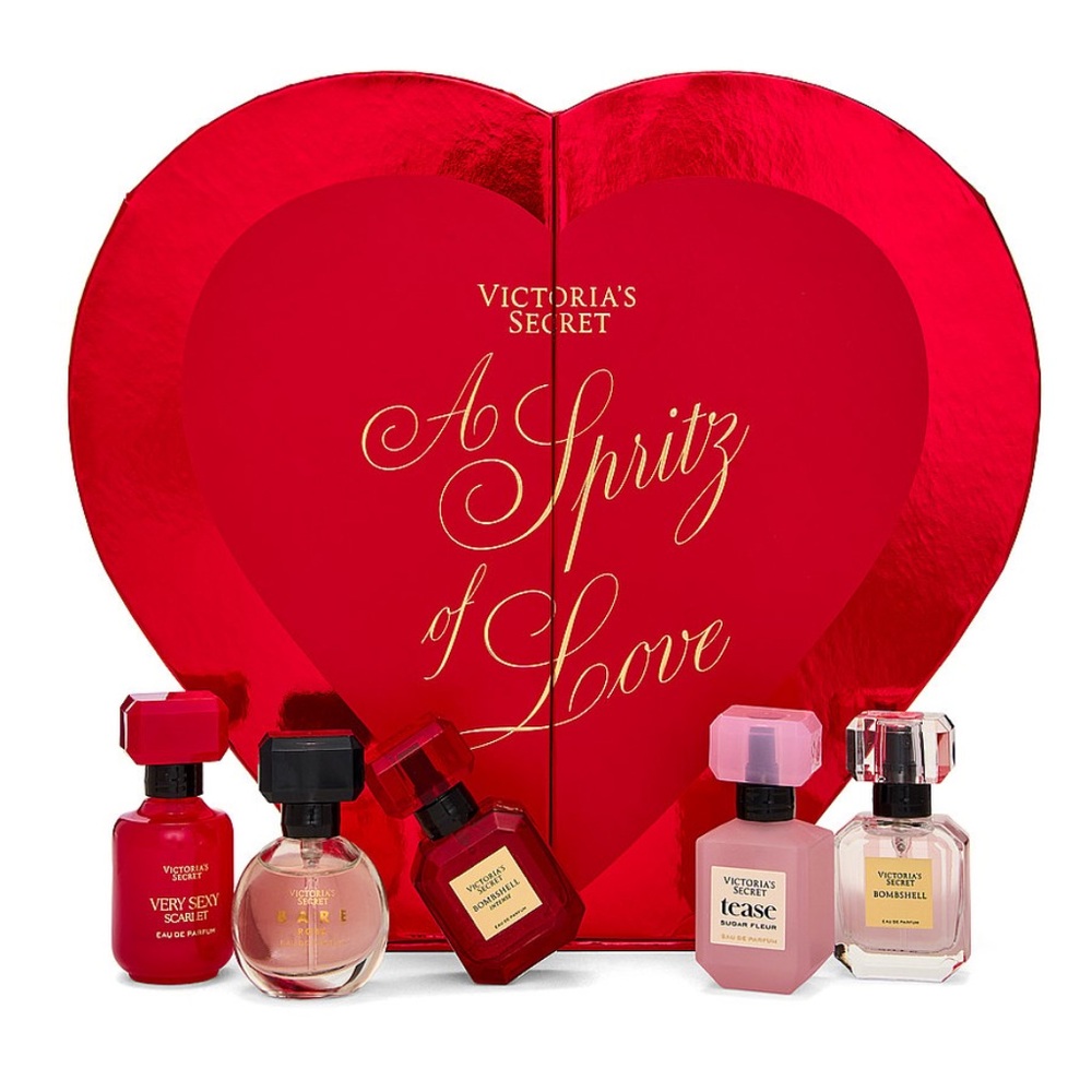 Victoria's Secret Fine Fragrance Discovery Gift Set, 5-Piece Fragrance Giftset